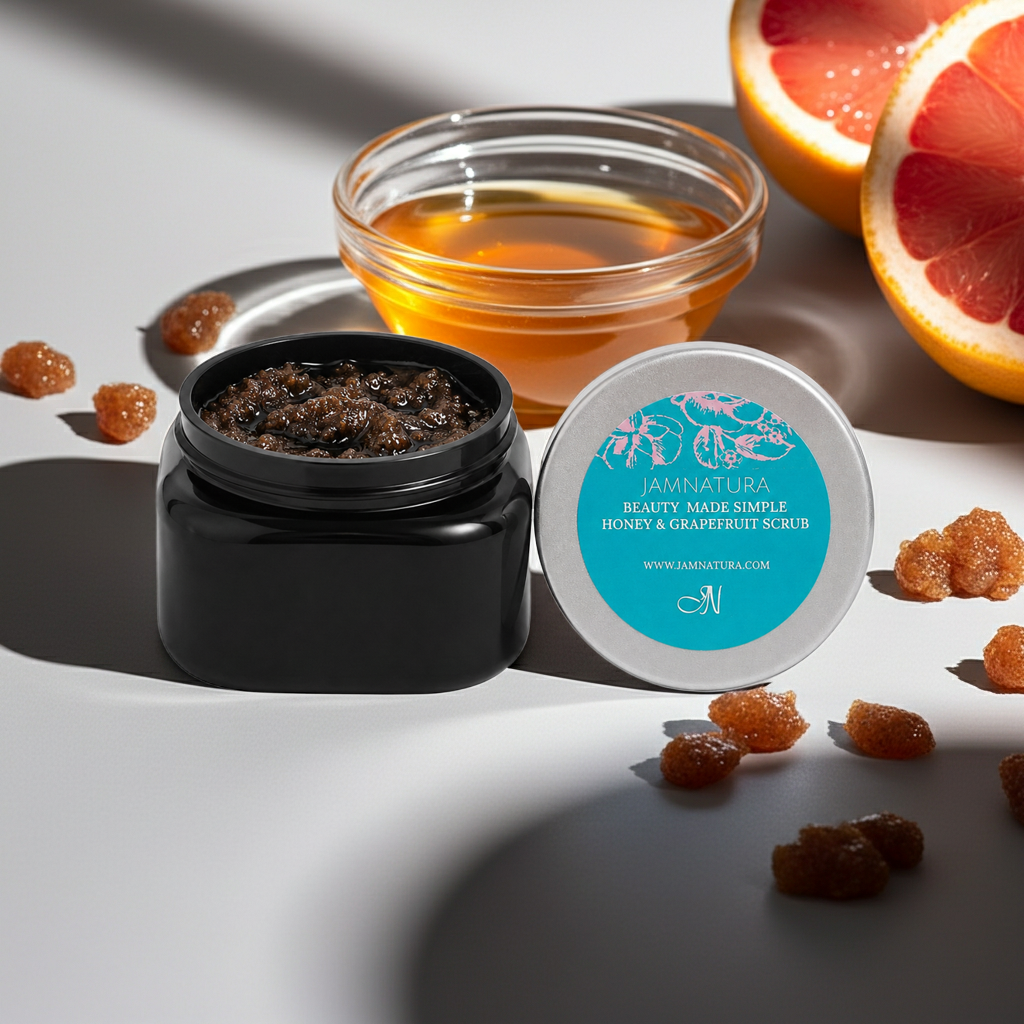 HONEY AND GRAPEFRUIT SCRUB 8OZ