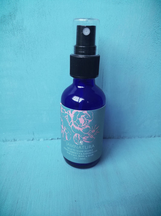 DRIED HIBISCUS AND SAFFRON SERUM 2oz