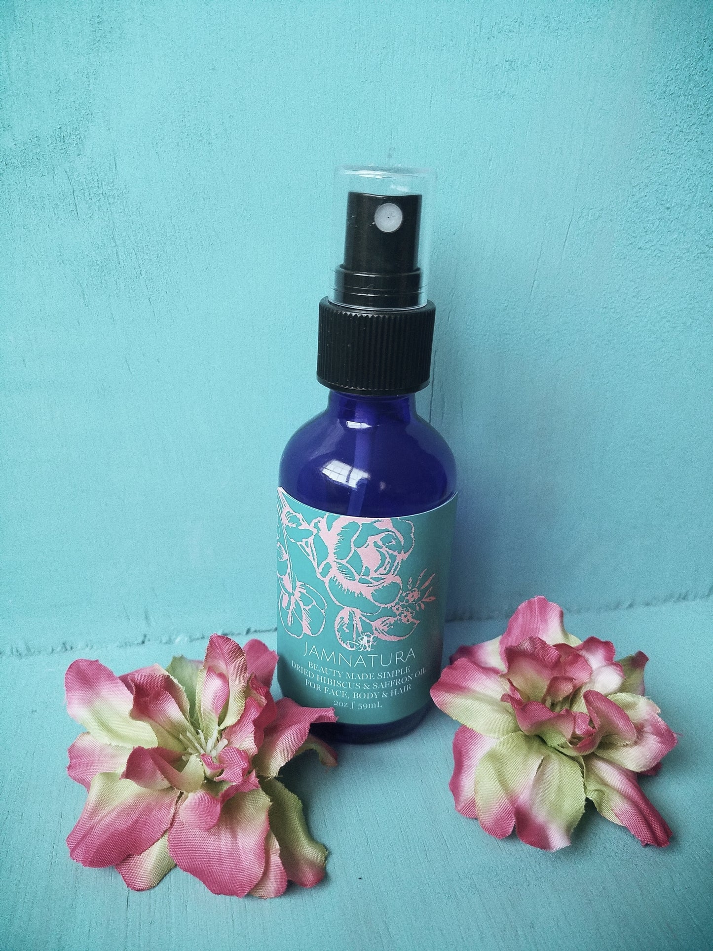 DRIED HIBISCUS AND SAFFRON SERUM 2oz