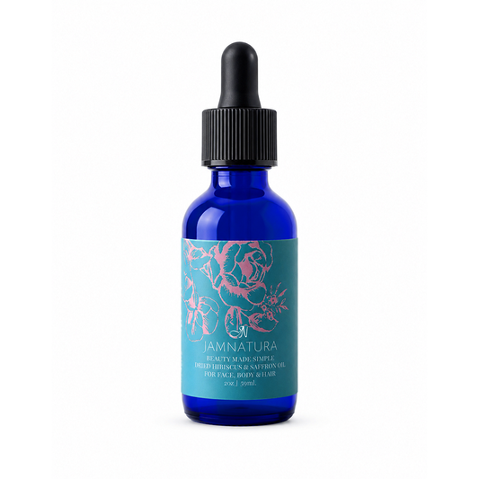 DRIED HIBISCUS AND SAFFRON SERUM 2oz