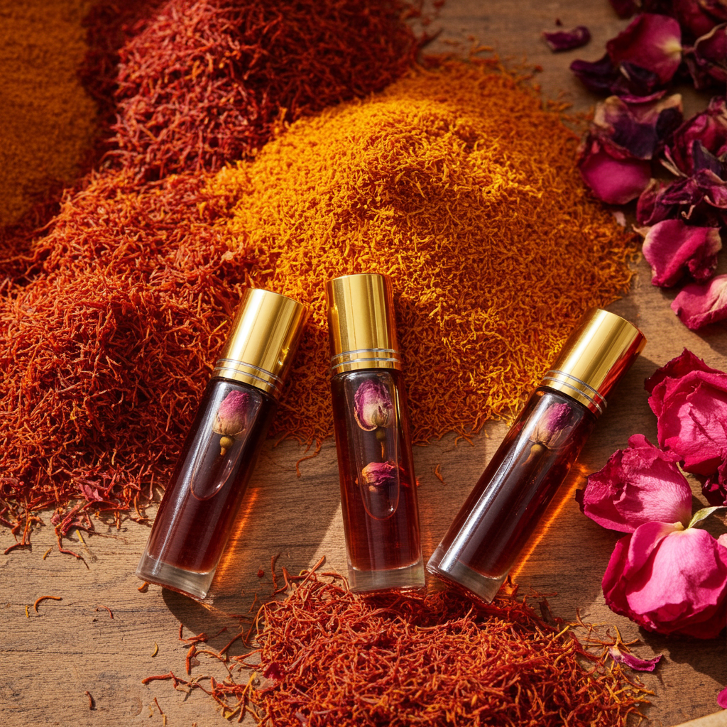 DRIED HIBISCUS AND SAFFRON FRAGRANCE