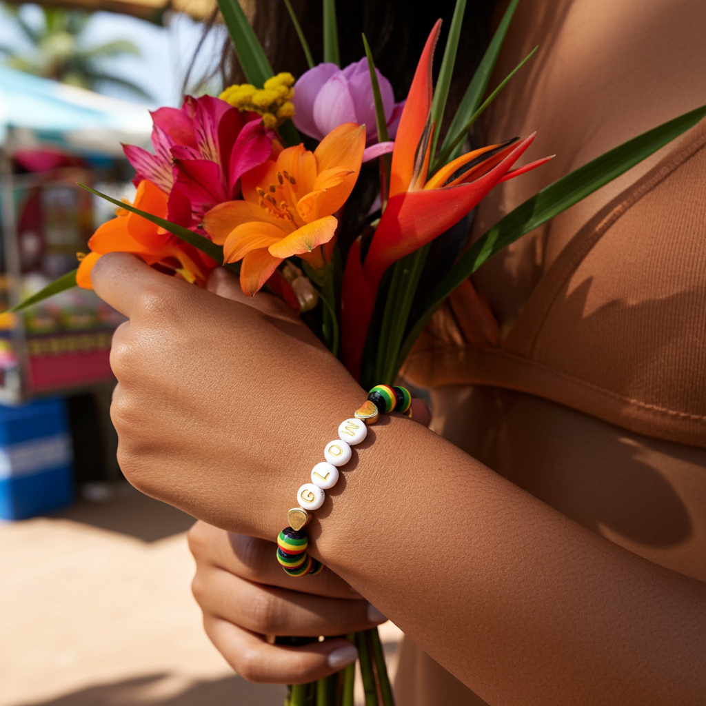 'GLOW' BEAD BRACELET