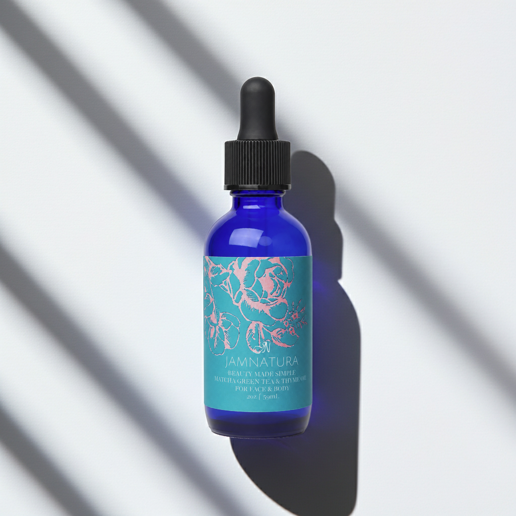 MATCHA GREEN TEA AND THYME SERUM 2oz